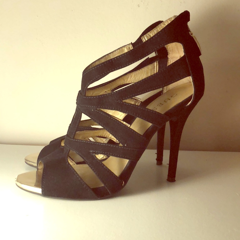 Guess black sandals